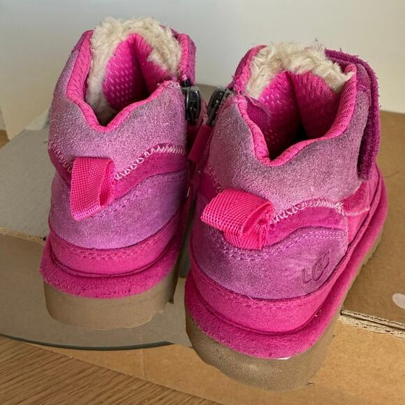 UGG Highland Hi Heritage Pink Toddler Boots - Sz 8 C - Picture 6 of 12